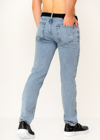 Голубые летние джинсы mark 1133-03 38 голубой (2000904425044) Twister