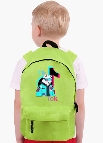 Детский рюкзак Вовк Тік Тік (Wolf TikTok) (9263-1645) MobiPrint (217075147)