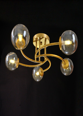 Потолочная люстра на 6 лампочек BR-01 651C/6 G9 G Brille (251891752)