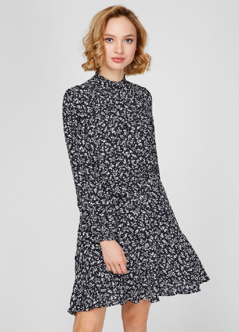 Комбинированное кэжуал платье Tommy Hilfiger с цветочным принтом