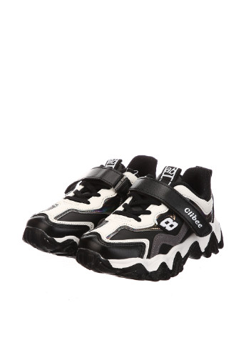 Чорно-білі Осінні кросівки Clibee