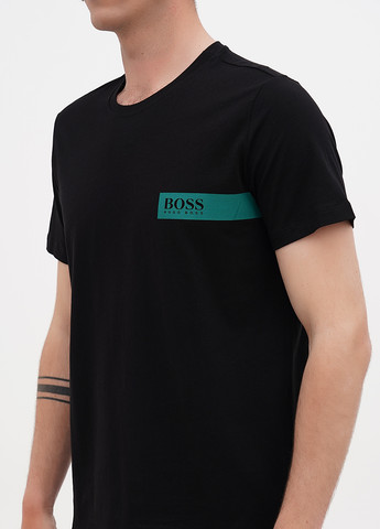 Черная футболка Hugo Boss