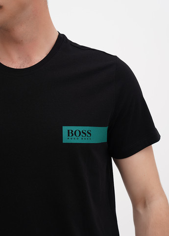 Черная футболка Hugo Boss