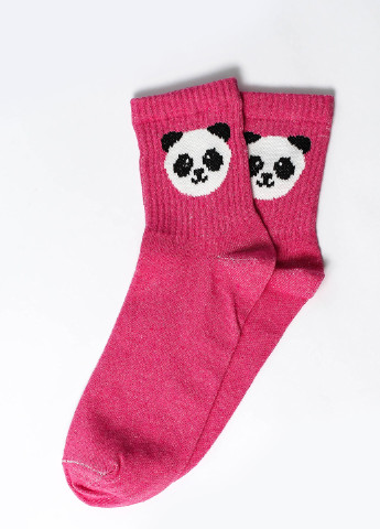 Носки Панда розовый Rock'n'socks розовые повседневные