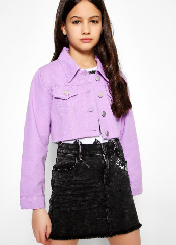 Фиолетовая демисезонная куртка Boohoo