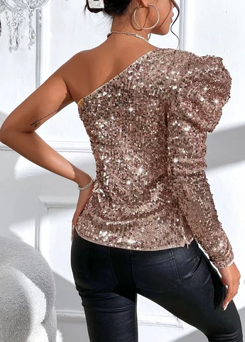 Золота блуза SHEIN