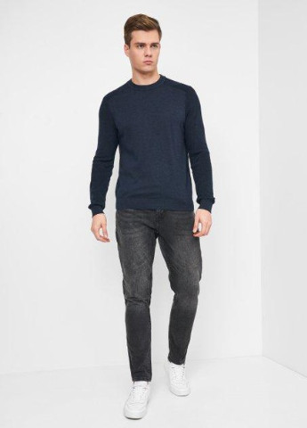 Темно-синій джемпер,темно-синій, Selected Homme