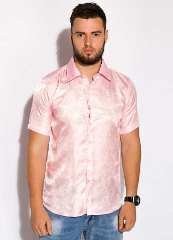 Светло-розовая кэжуал рубашка турецкие огурцы Time of Style