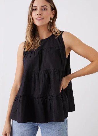 Чорна блуза Dorothy Perkins