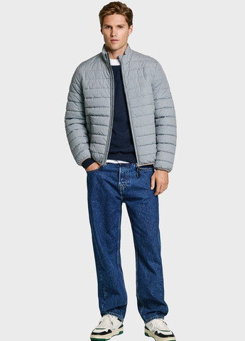 Серая демисезонная куртка Pepe Jeans