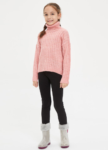 Розовый демисезонный свитер DeFacto