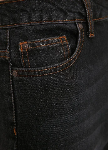 Джинси TWOAW22JE0643/Siyah Trendyol - (329047643)