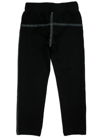 Черные кэжуал демисезонные со средней талией брюки AV Style
