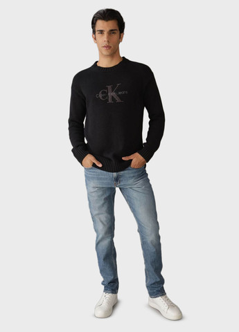 Черный зимний джемпер джемпер Calvin Klein Jeans
