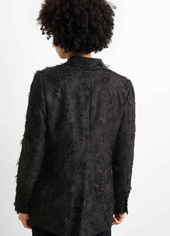 Черный женский жакет C&A однотонный - демисезонный