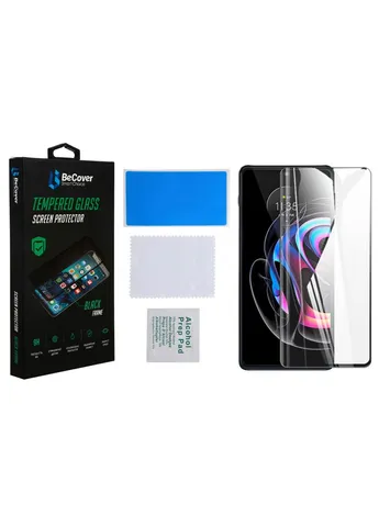 Стекло защитное Motorola Moto Edge 20 Lite Black (706898) BeCover (252392273)