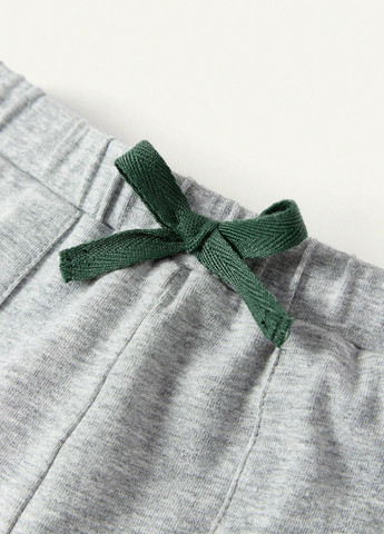 Комбінований літній костюм (поло, шорти) з шортами SHEIN