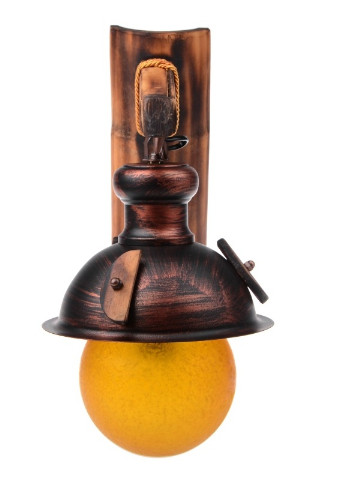 Бра настенное накладное деревянное кантри BKL-826W/1E27 Brille (253894208)