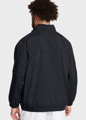 Чорна демісезонна вітровка Under Armour