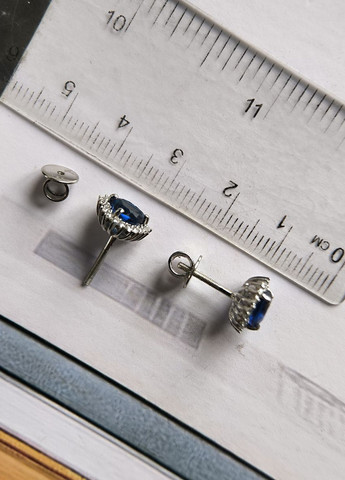 Серьги Silver Flame (354214480)