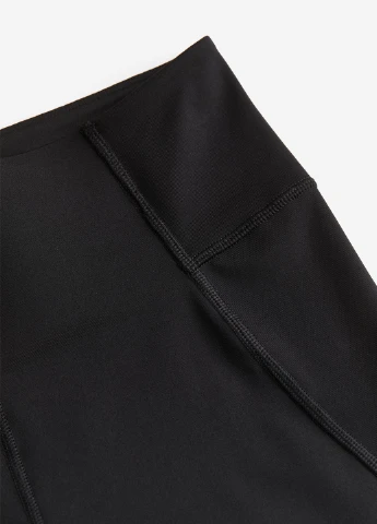 Черные демисезонные леггинсы H&M