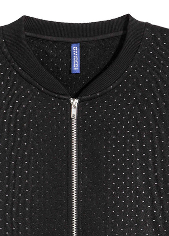 Чорна демісезонна куртка H&M