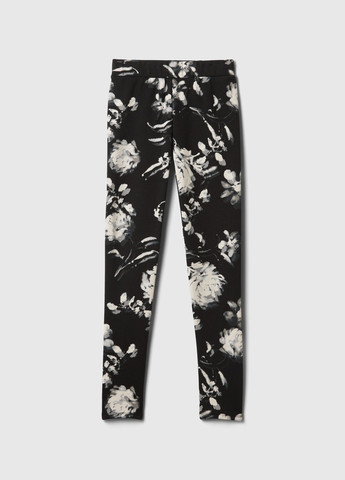 Черные зимние леггинсы Gap