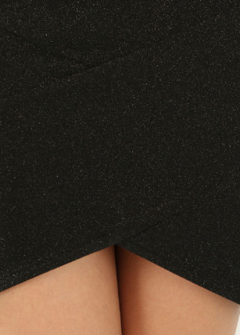 Черная кэжуал однотонная юбка Pimkie