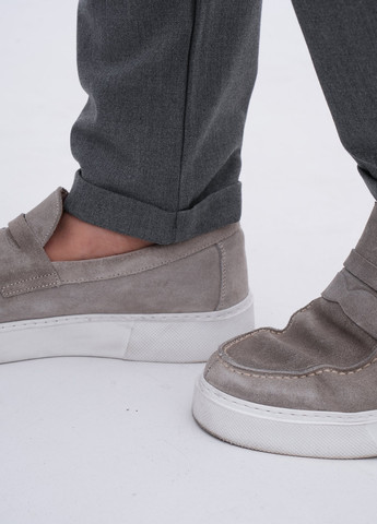 Серые классические, кэжуал демисезонные классические брюки Trend Collection