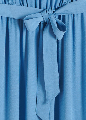 Блакитна кежуал сукня Reserved однотонна
