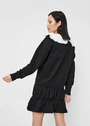 Чорна кежуал сукня а-силует Nasty Gal однотонна