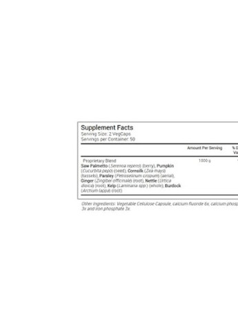 Prostate Blend SP-16 100 Veg Caps Solaray (256380253)