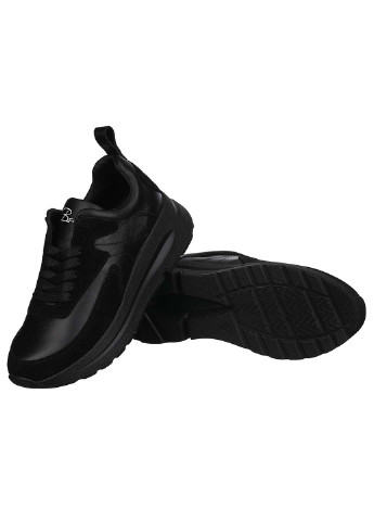Черные демисезонные кроссовки 10213-01 Trendy