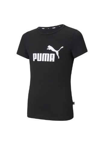 Черная демисезонная футболка 58702901 Puma ESS Logo Tee