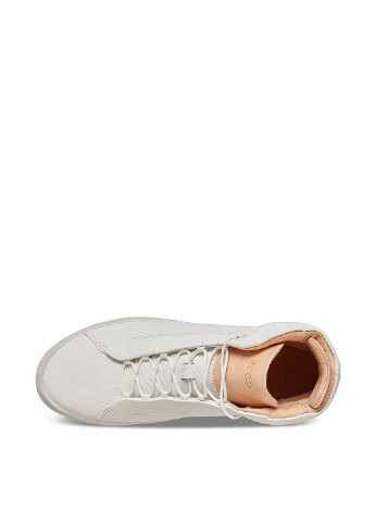 Белые осенние ботинки Ecco