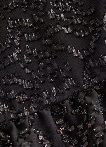 Чорна кежуал сукня оверсайз H&M меланжева