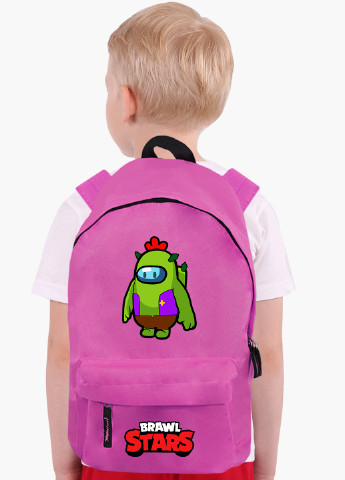 Детский рюкзак Спайк Бравл Старс Амонг Ас (Spike Brawl Stars with Pin Among Us) (9263-2590) MobiPrint (217832373)