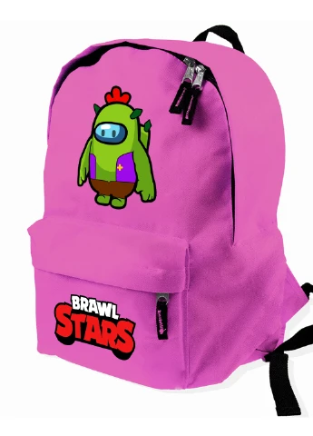 Детский рюкзак Спайк Бравл Старс Амонг Ас (Spike Brawl Stars with Pin Among Us) (9263-2590) MobiPrint (217832373)