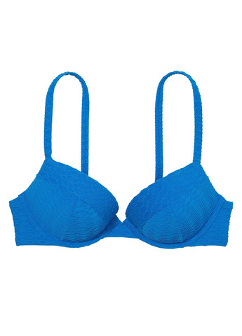 Синий летний купальник (лиф, трусики) раздельный Victoria's Secret