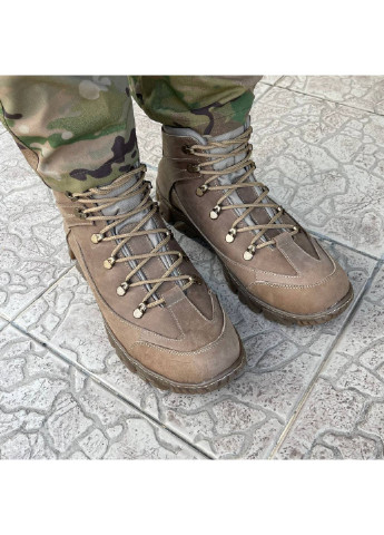 Коричневые осенние ботинки военные тактические всу (зсу) 7522 43 р 28,5 см коричневые Power