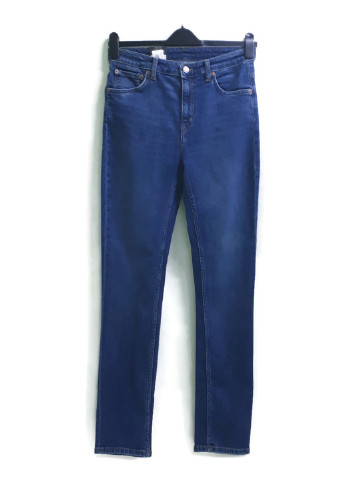 Синие демисезонные джинсы Weekday
