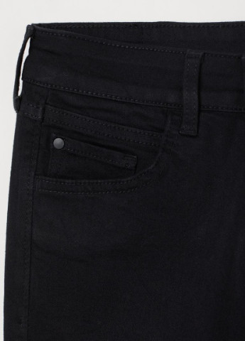 Черные демисезонные джинсы super skinny high H&M