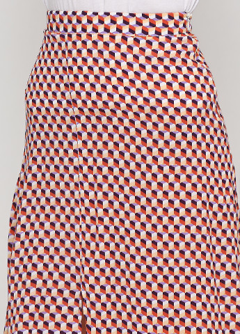Разноцветная кэжуал с абстрактным узором юбка Bershka