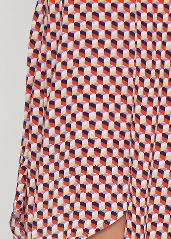 Разноцветная кэжуал с абстрактным узором юбка Bershka