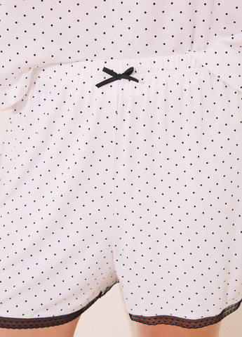 Біла всесезон піжама (майка, шорти) майка + шорти Women'secret