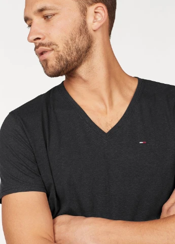 Черная футболка Tommy Jeans