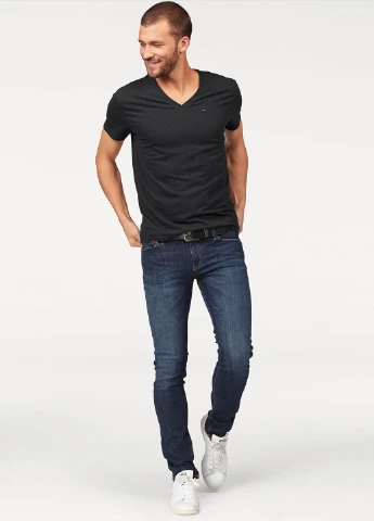 Черная футболка Tommy Jeans