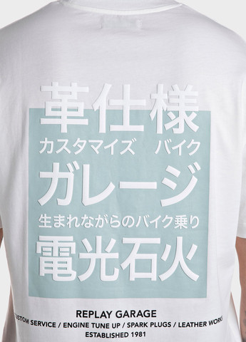 Біла футболка Replay