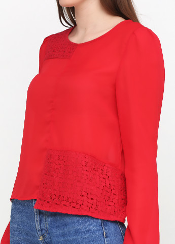 Красная демисезонная блуза Uttam Boutique
