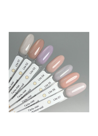 Гель-лак рожевого камуфлюючого кольору Gel Polish Lite 13, 10 г Izzy (363030655)